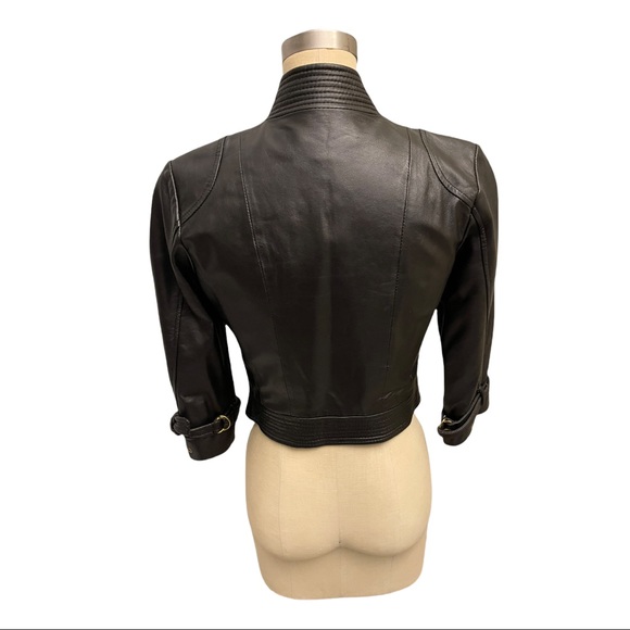 Black Leather Jacket - Picture 2 of 3